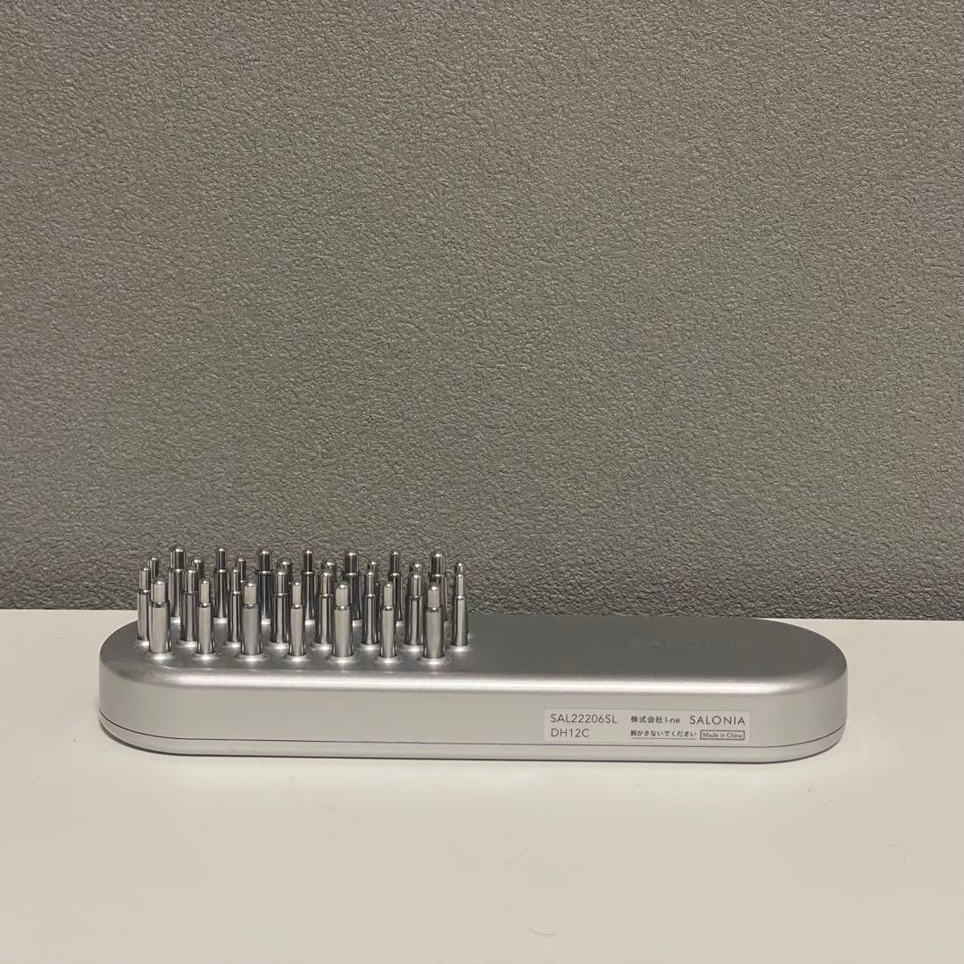 SALONIA WINOYS スカルプブラシ シルバー