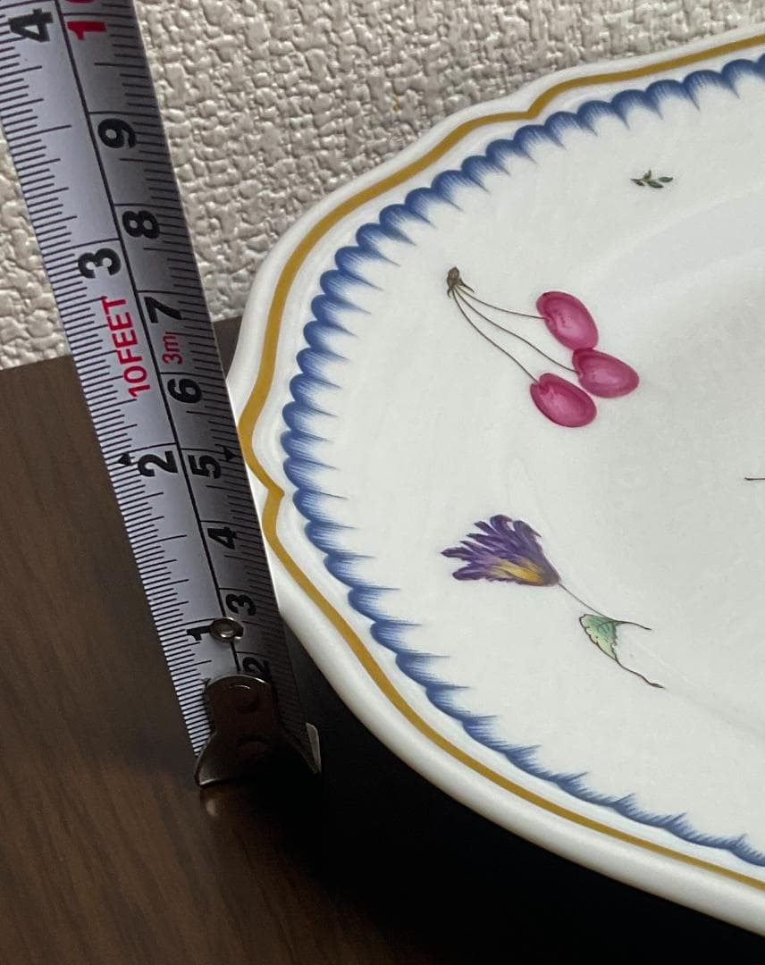 リチャードジノリ　イタリアンフルーツ　プレート24.5㎝×5セット（美品）