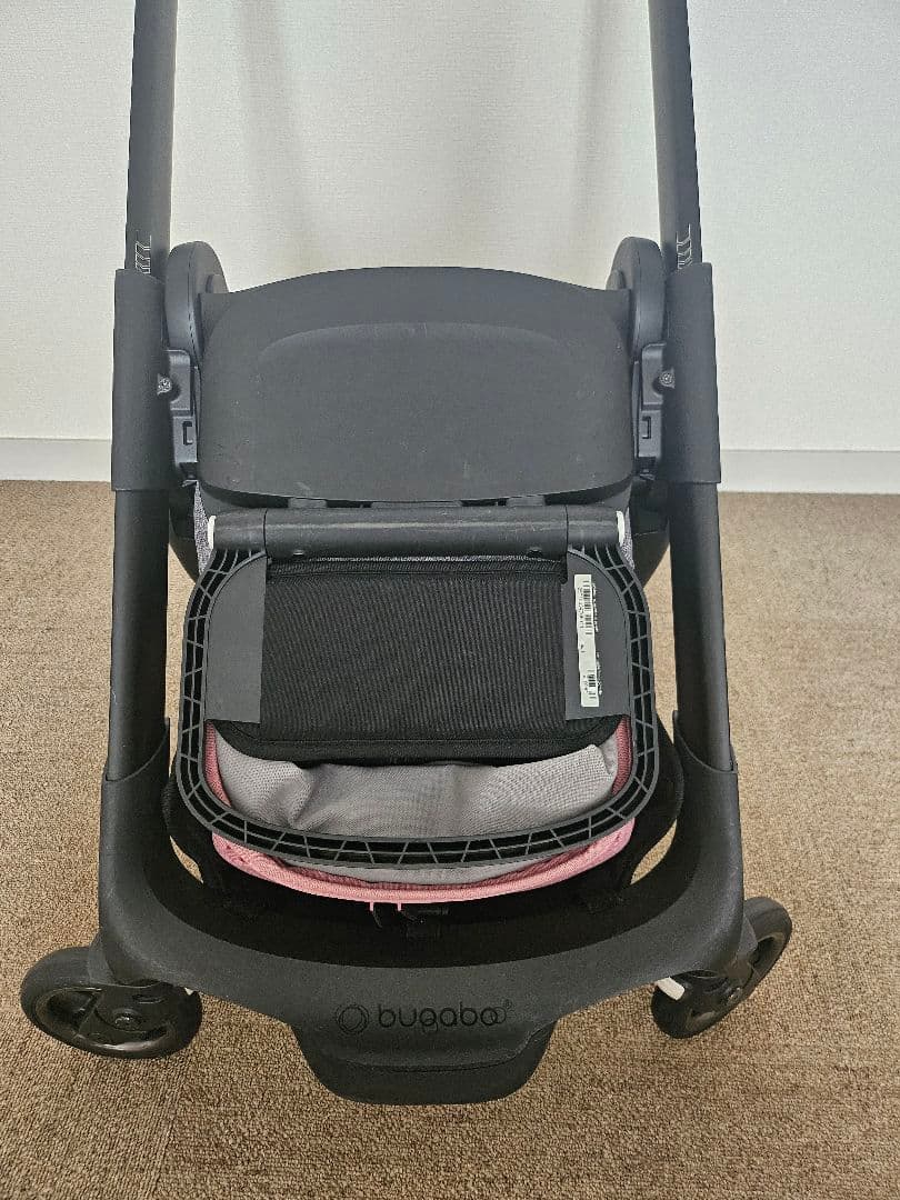 【説明書あり】バガブー アント　ピンク ベビーカーコンパクト機内持ち込み可