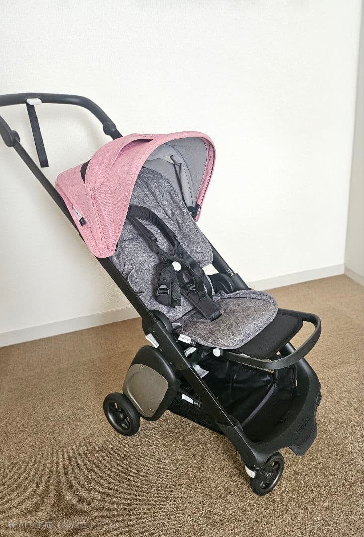 【説明書あり】バガブー アント　ピンク ベビーカーコンパクト機内持ち込み可