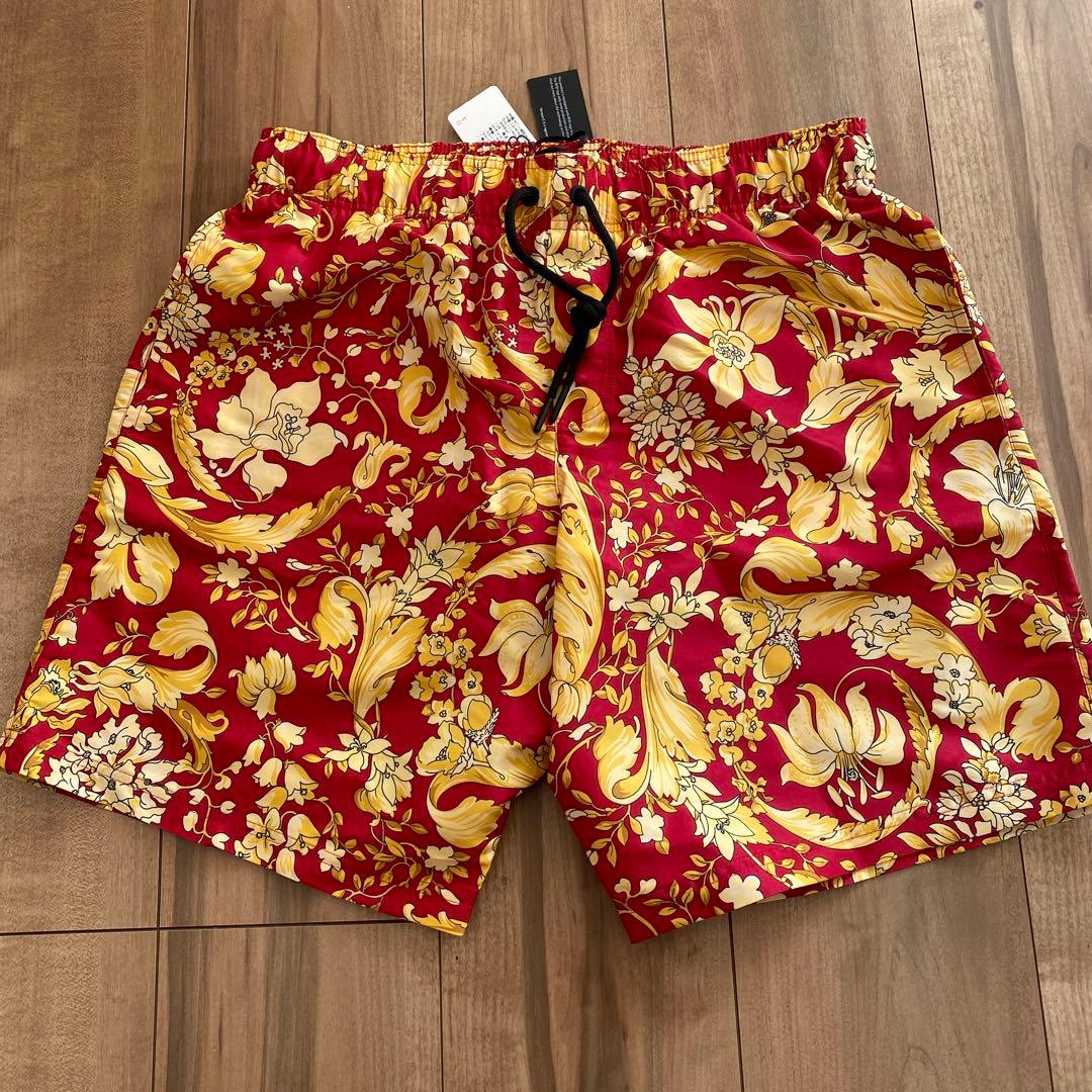 VERSACE ヴェルサーチェ 水着 スイムウェア レッド