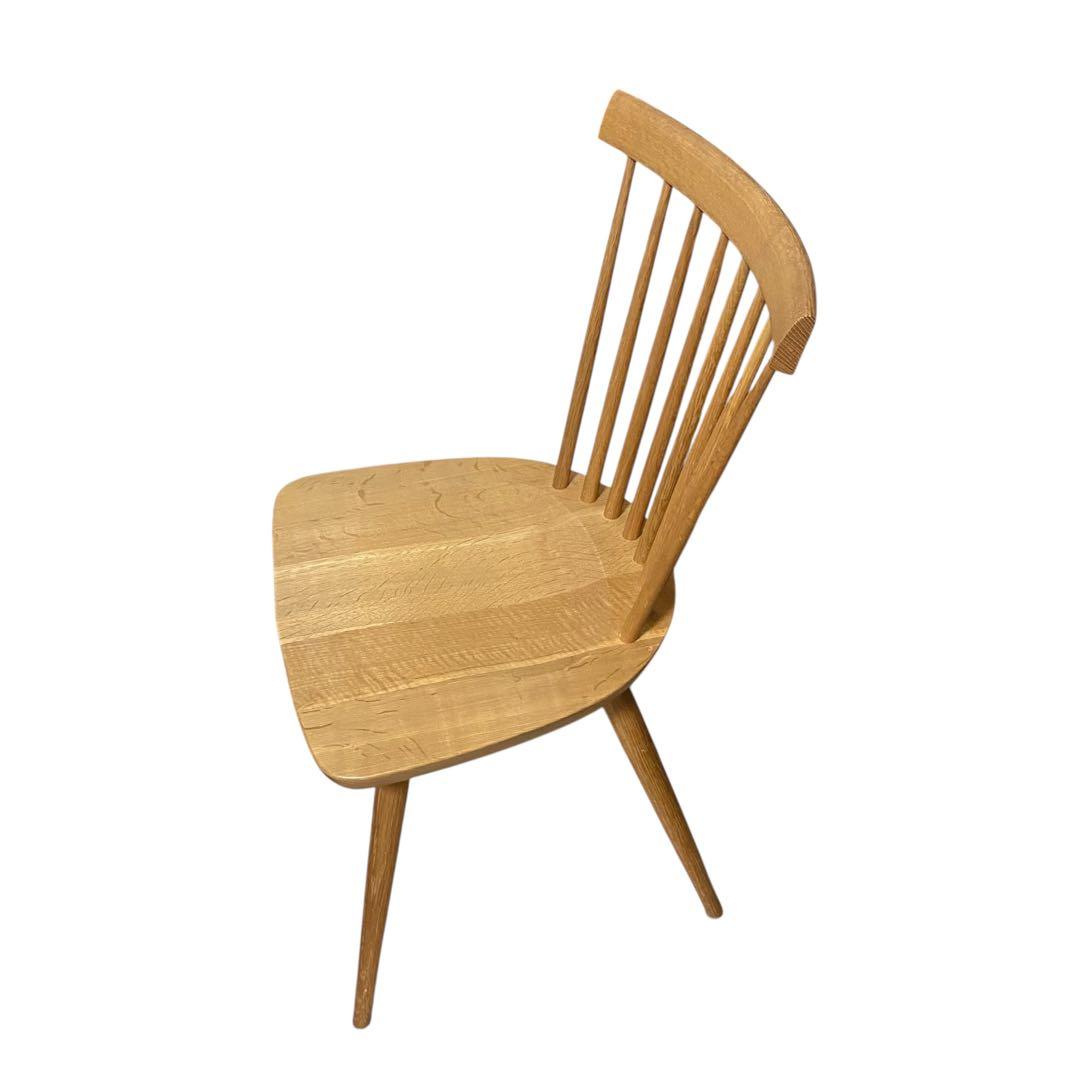 ②【美品】飛騨産業 プレシェルト ダイニングチェア PS223 無垢