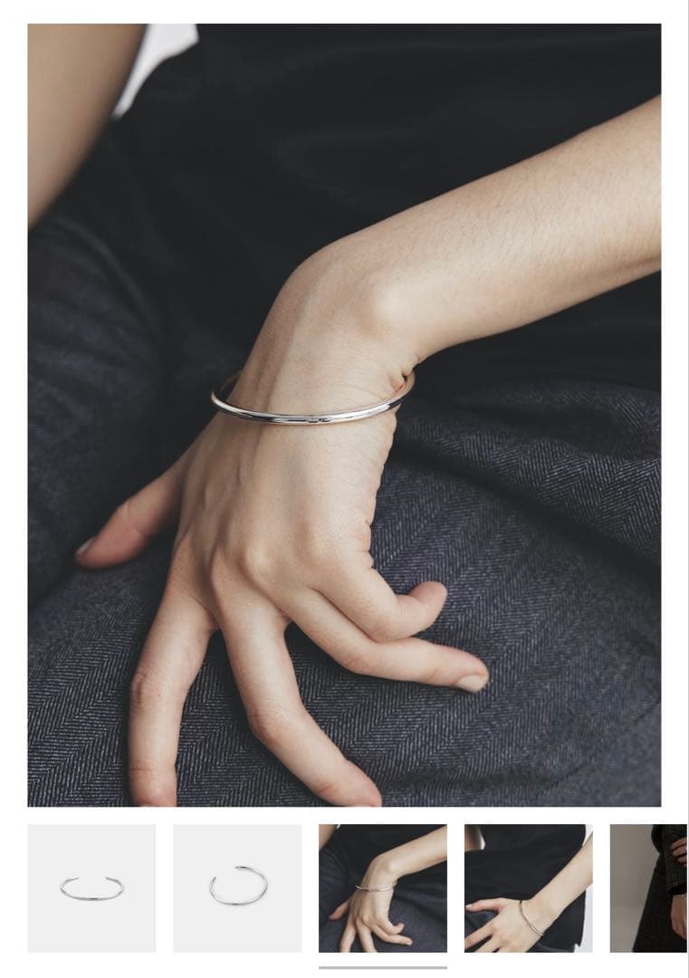 アクセサリー h'eres ice BANGLE