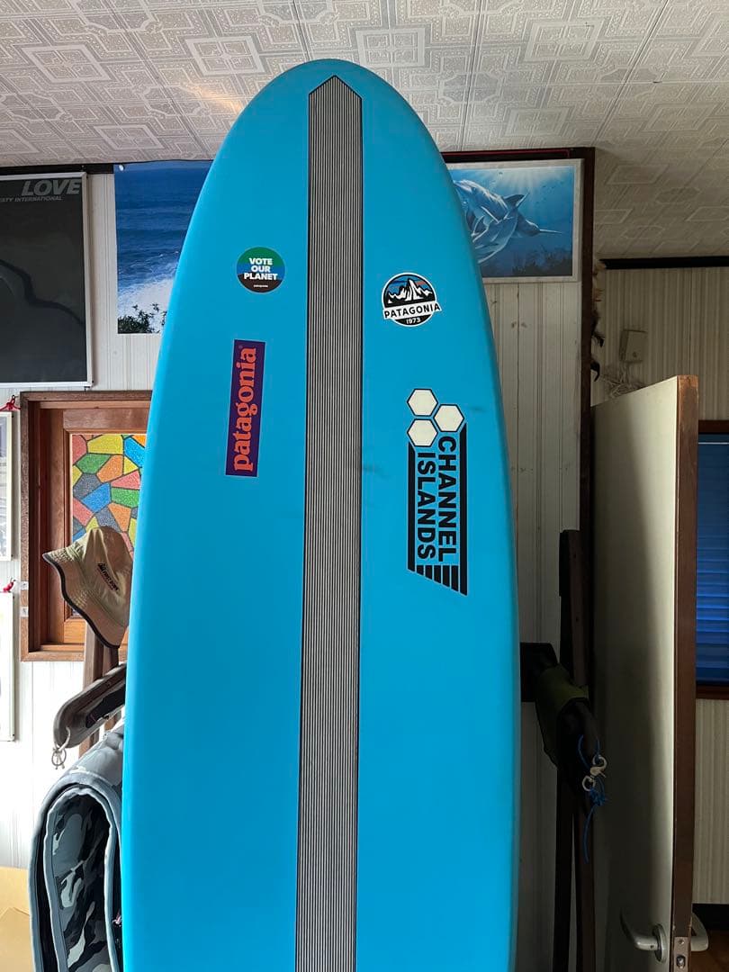 アルメリックサーフボード。chancho7.6Blue美品