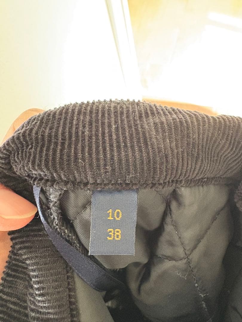 美品　LAVENHAM キルティング フレアロングスカート グレー