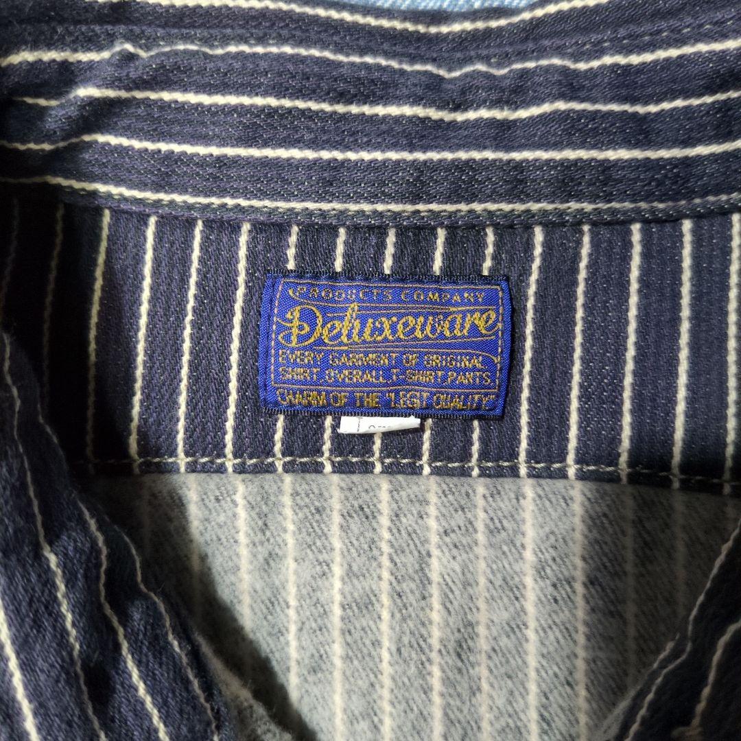 TAKAさん専用Deluxeware ヒッコリー　ヘビーウェイト　ワークシャツ