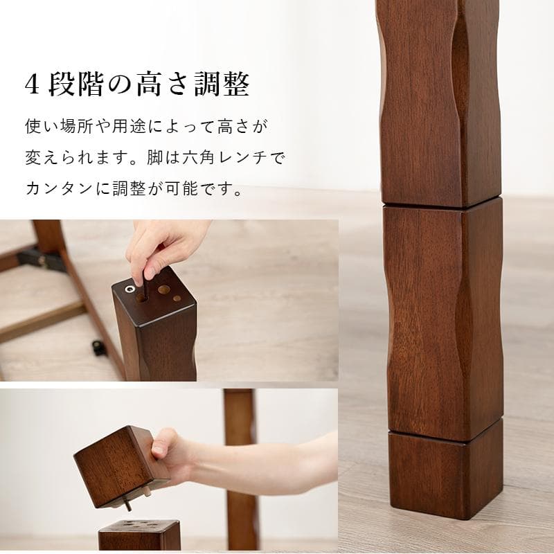 フォロー割【新品未使用】ダイニングこたつ＆掛け布団セットファンハロゲンヒーター
