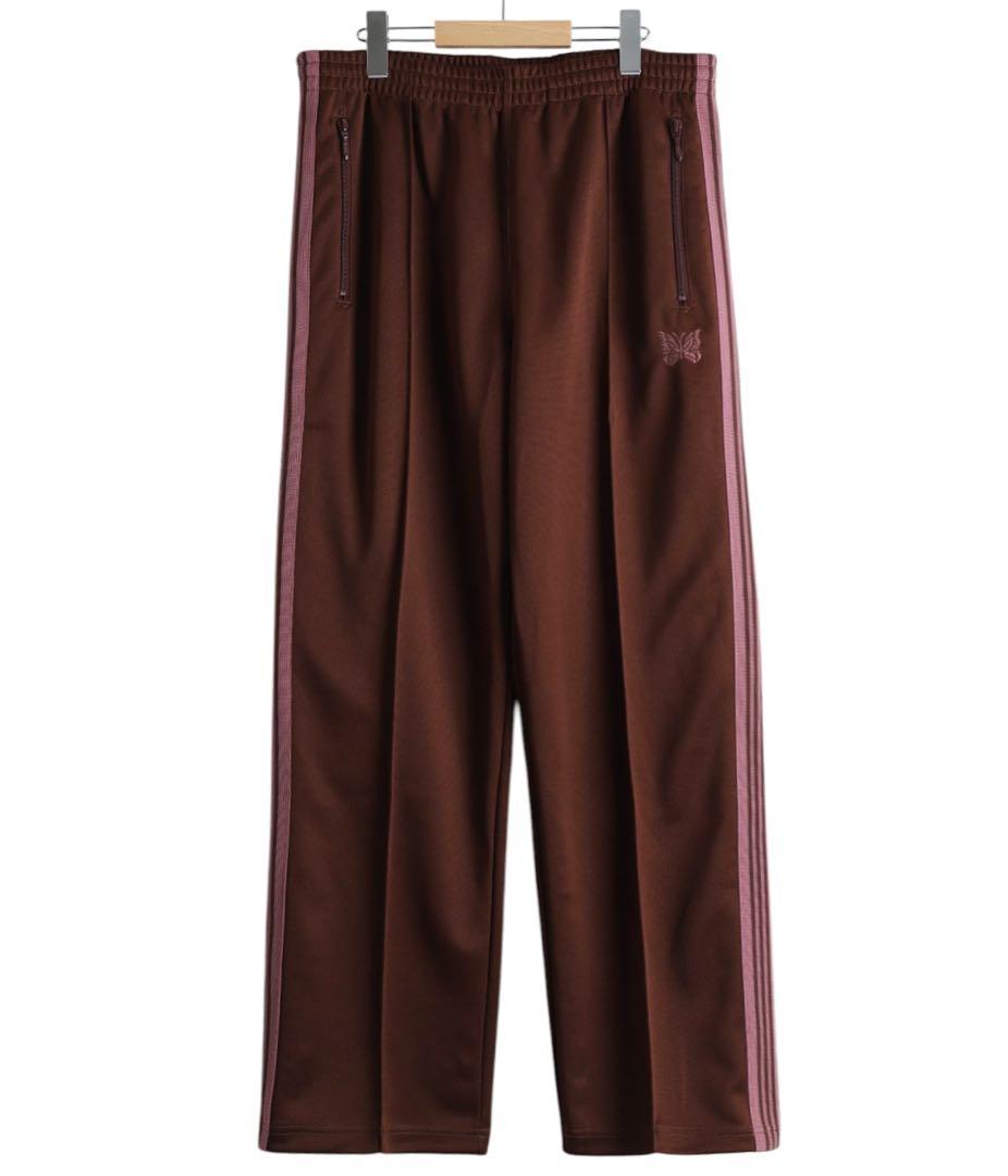 Needles トラックパンツ 25AW ブラウン サイズXS