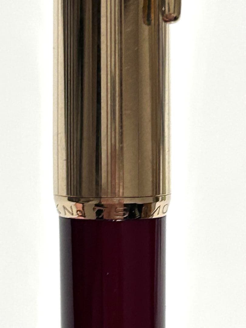 Montblanc pix 75 ペンシル　ロールドゴールド　ボルドー　金張り