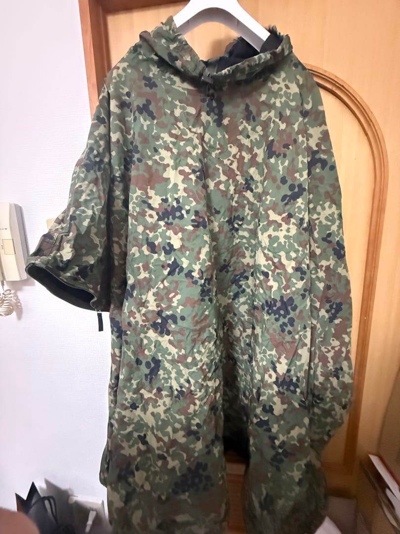 む*む様 陸自迷彩　空挺ポンチョ　ゴアテックスポンチョ　遮光ポンチョ　ヨシキスポ