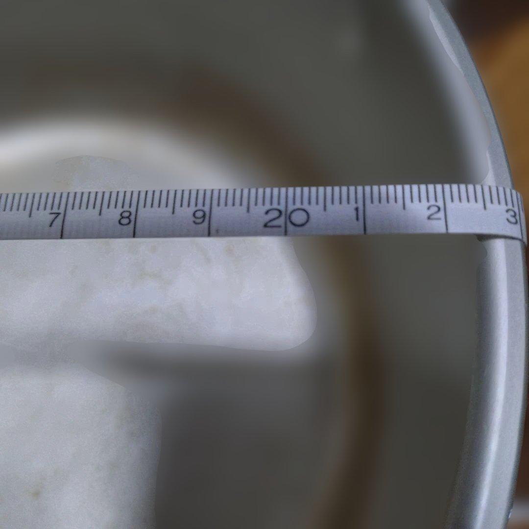 両手鍋 シルバー 赤いハンドル　北陸アルミ