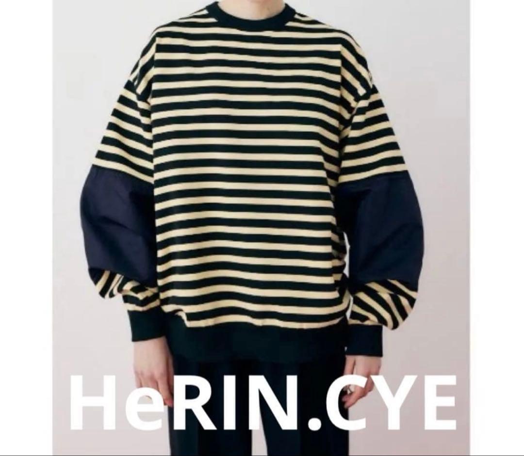 HeRIN.CYE デザインセーター　Ｆサイズ ユニセックスでも