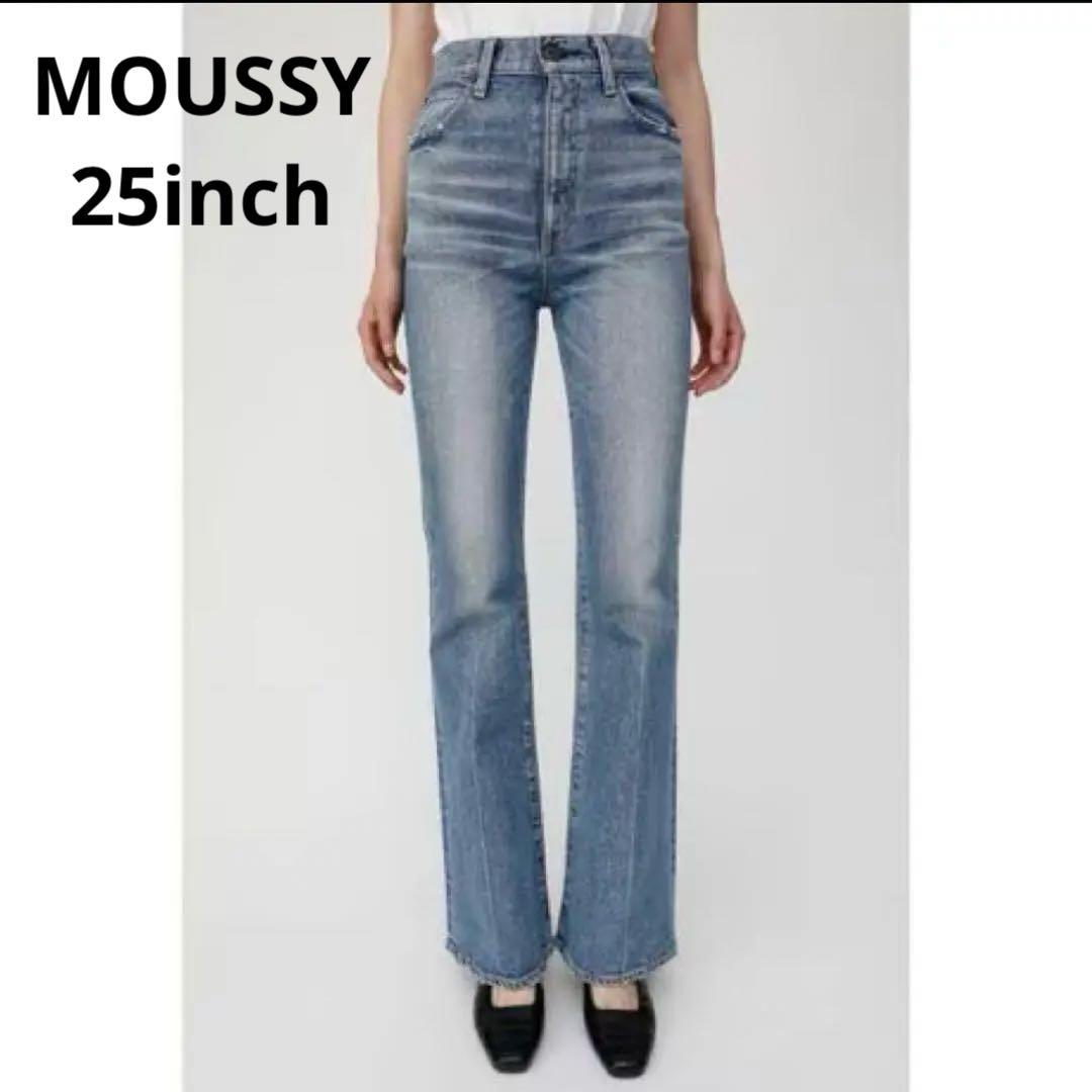 美品 MOUSSY MVS FLARE デニム 25インチ ハイウエスト