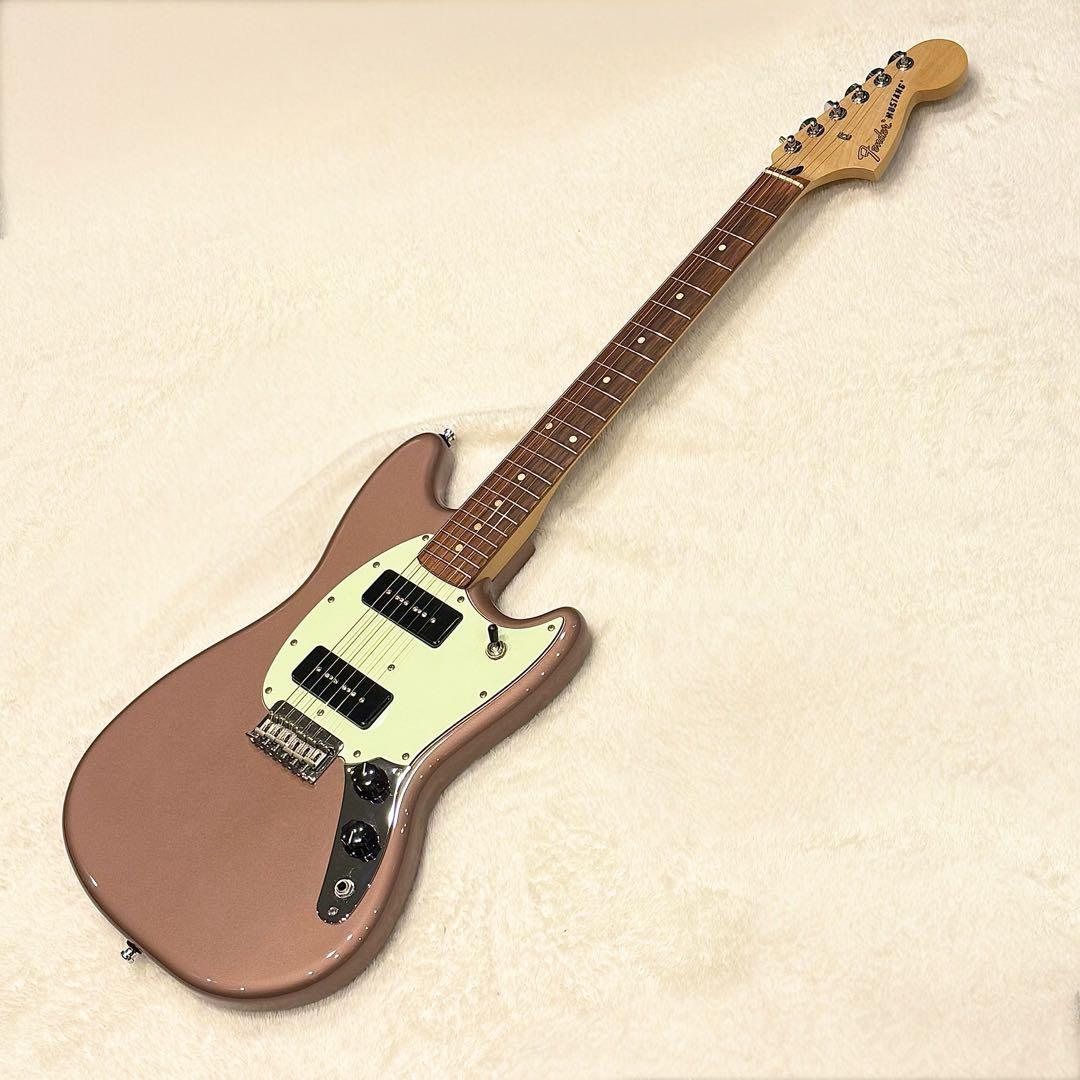 美品/ FENDER Mustang 90, Burgundy ムスタング
