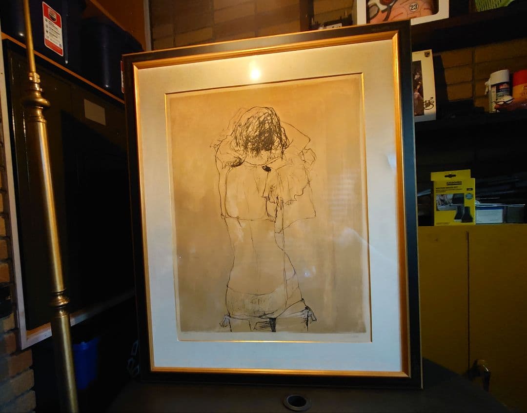 ジャン・ジャンセン【初夜】リトグラフ 1975年