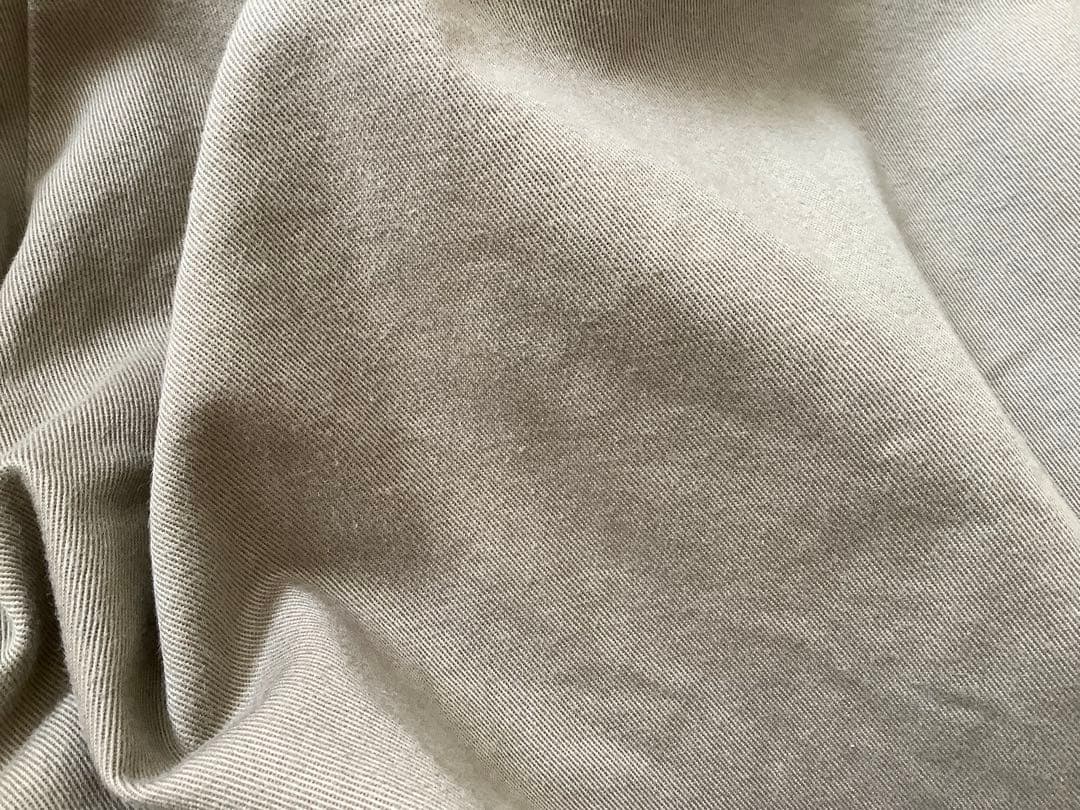 【ゴーシュ】カツラギワイドキュロットパンツ 8分丈 ベージュ