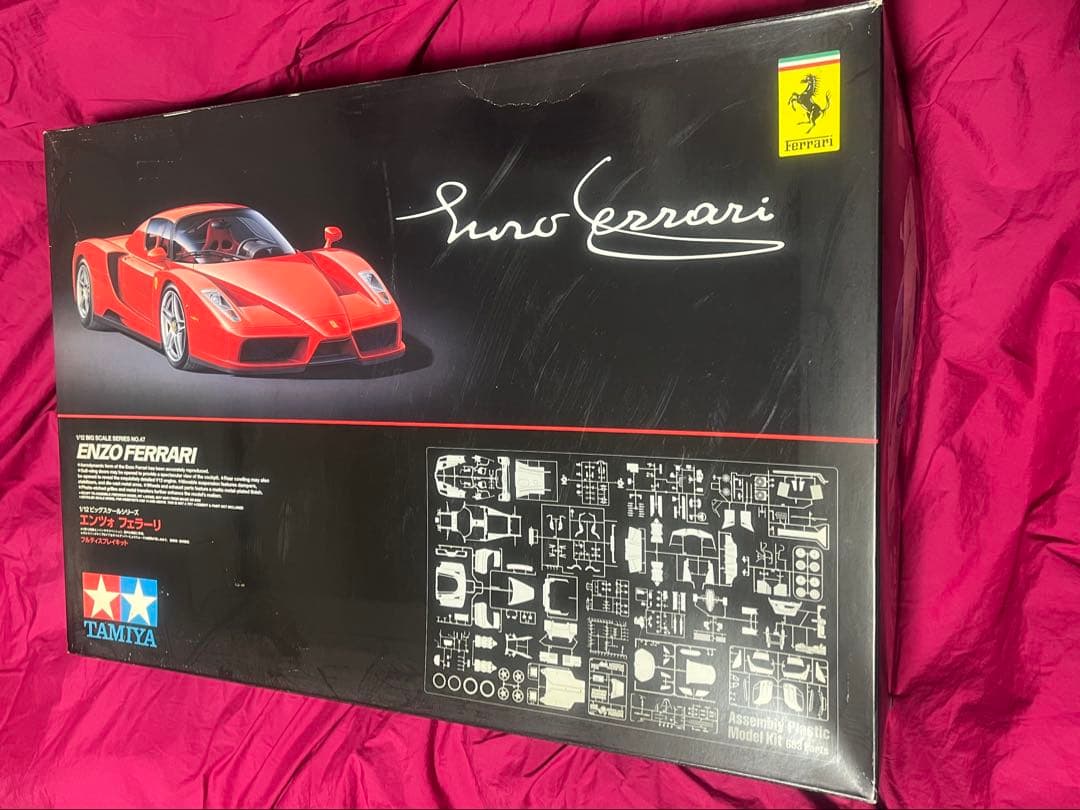 絶版タミヤ　エンツォフェラーリ　1/12ビックスケールシリーズ