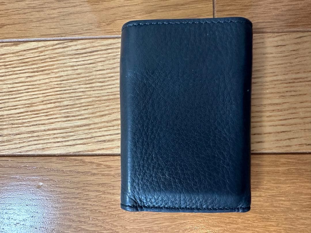 バレンシアガ　ミニ財布　ブラック