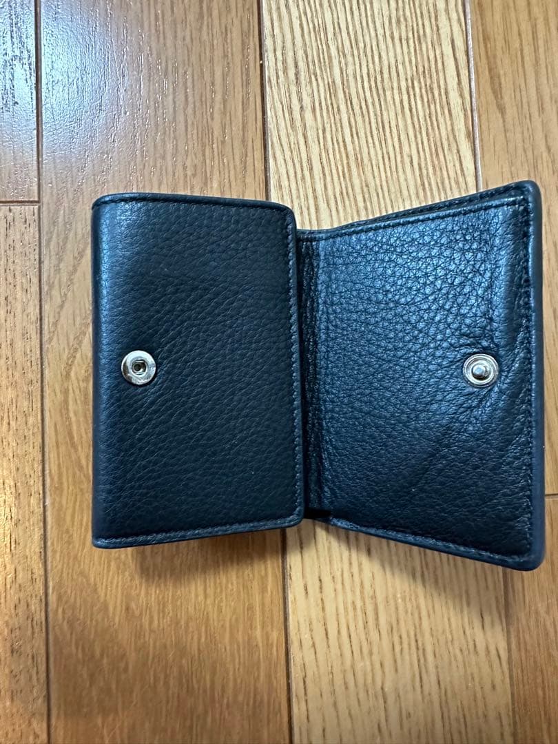 バレンシアガ　ミニ財布　ブラック