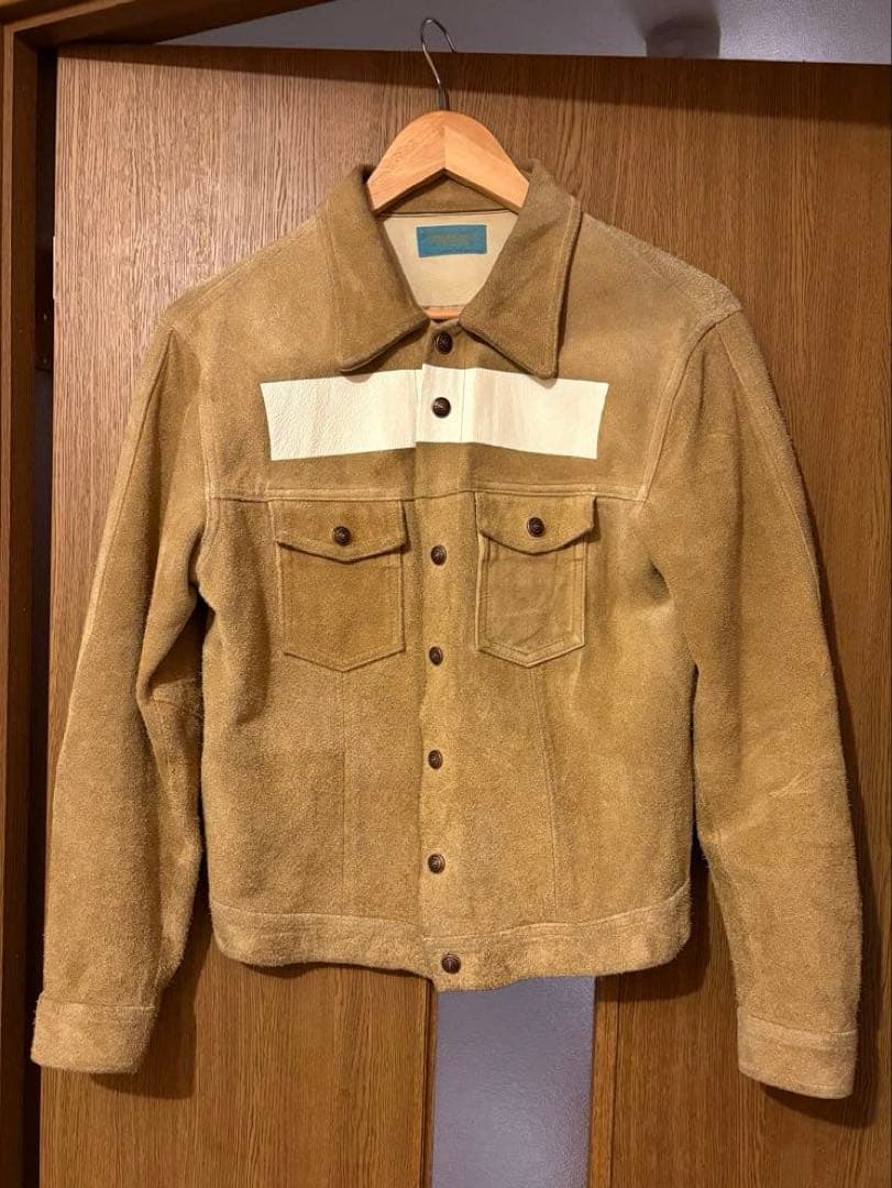 LEAF期 97AW Undercover スエードペンキジャケット スウェード