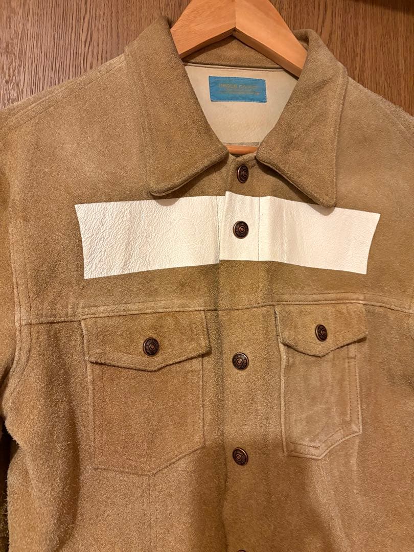 LEAF期 97AW Undercover スエードペンキジャケット スウェード