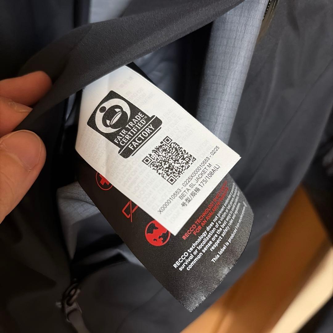 アークテリクス　ベータsl beta sl l メンズ　ARC'TERYX