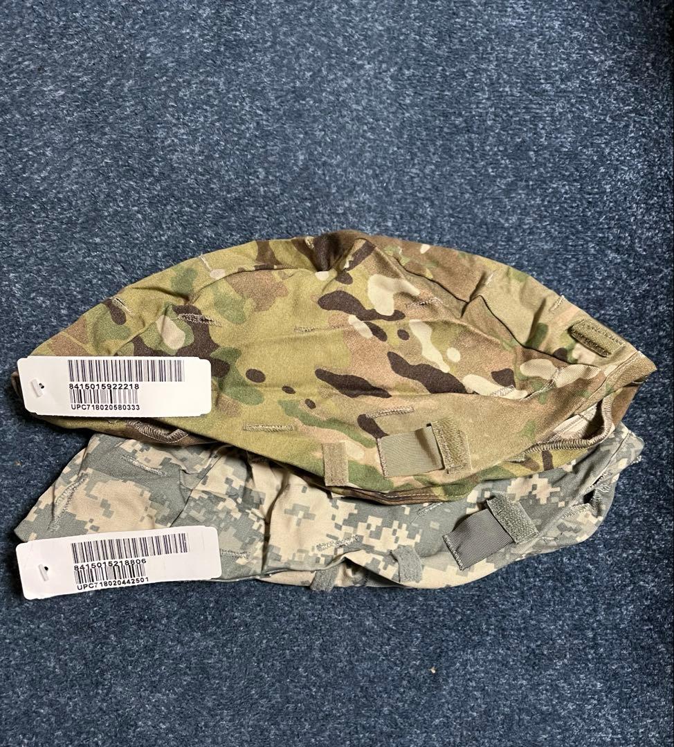 米軍実物 放出品 ACH ヘルメット & ブラケット&パット　カバー2点付き　M