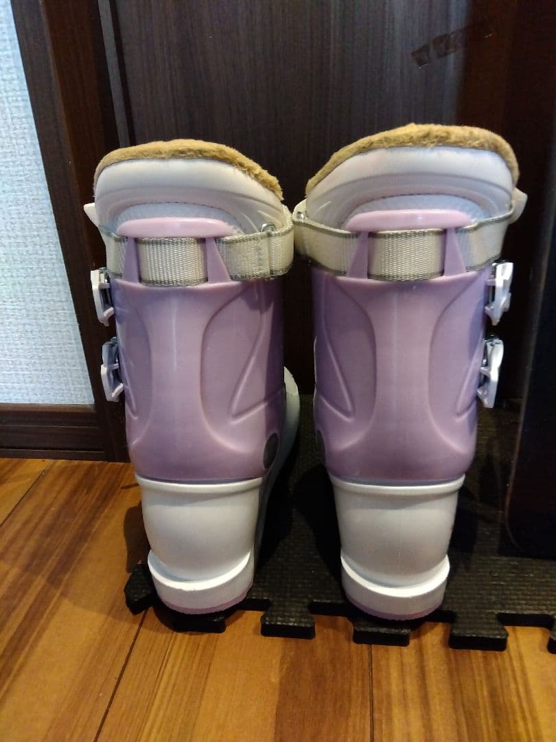 美品/KAZAMA/学生・レディース用/スキーセット/メンテ・WAX済み✔軽量板