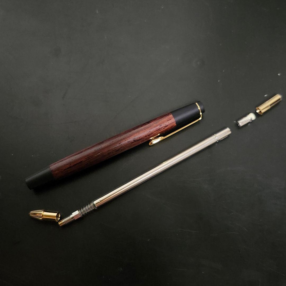 野原工芸　紫檀　MP　旧クリップ　金金具