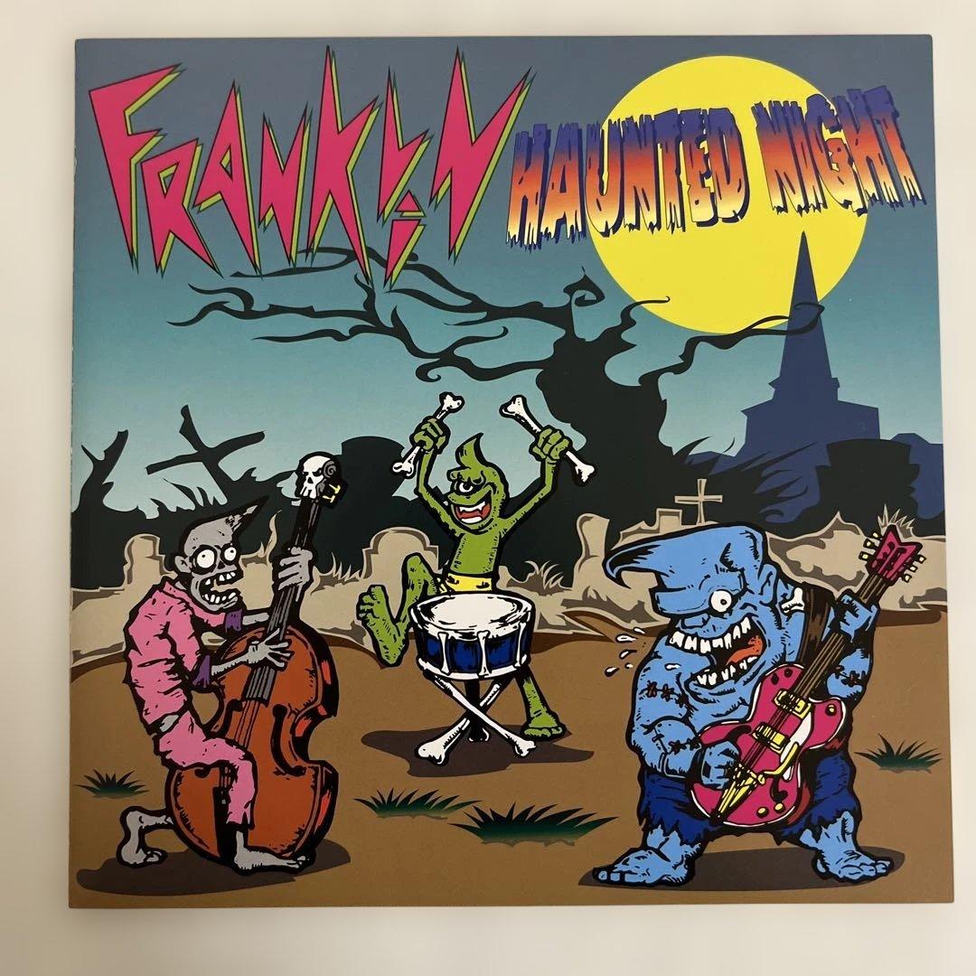 FRANKLIN - HAUNTED NIGHT サイコビリー　7インチレコード