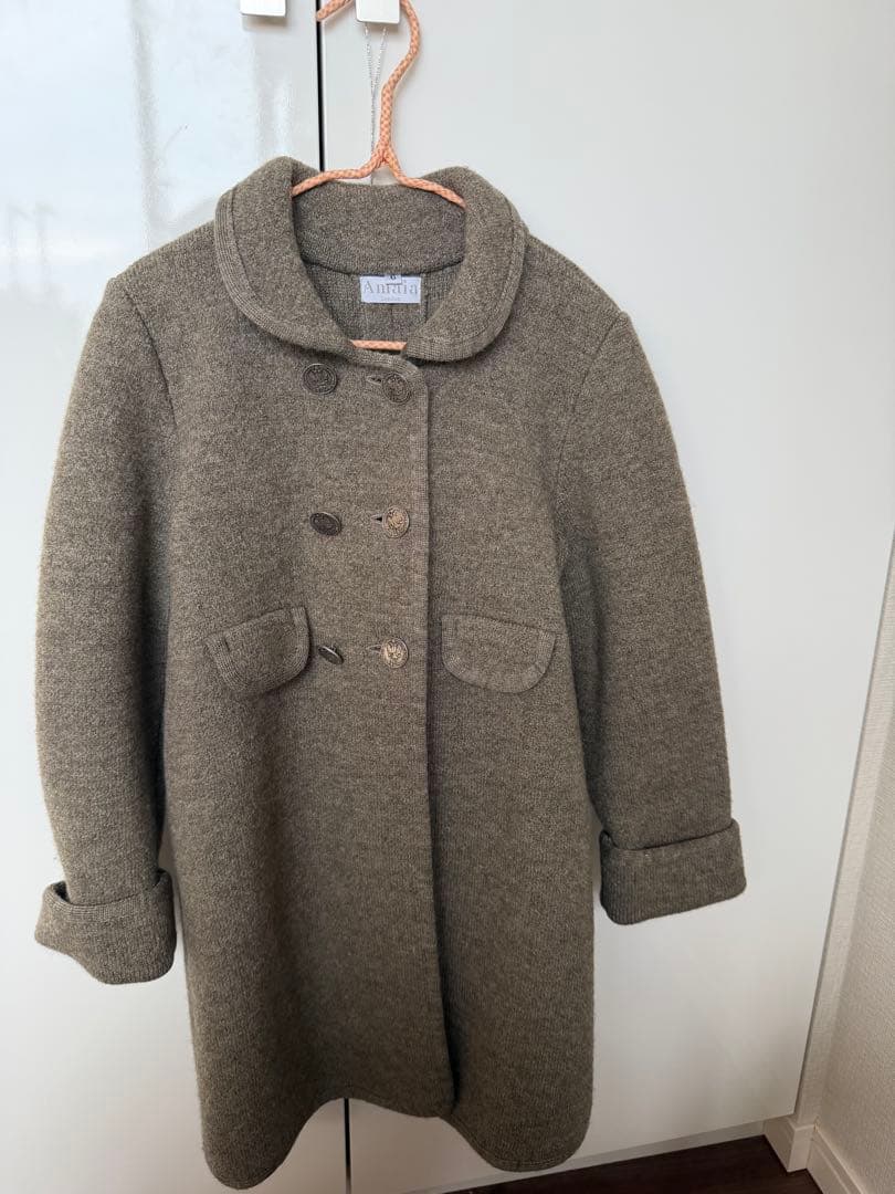 amaia kids ウールコート 6号 グレー