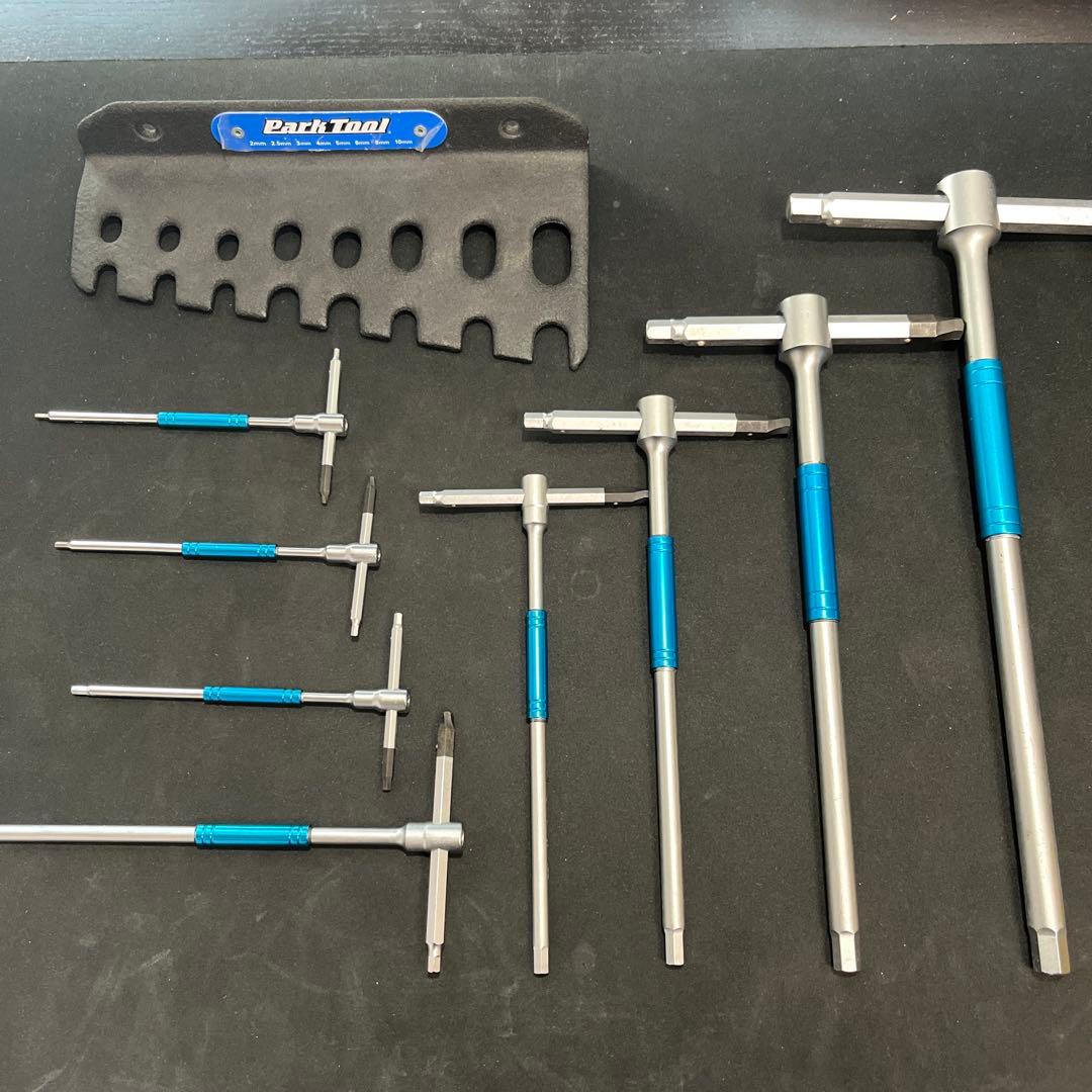 パークツール THH-1 スライディングＴハンドルヘックスレンチセット