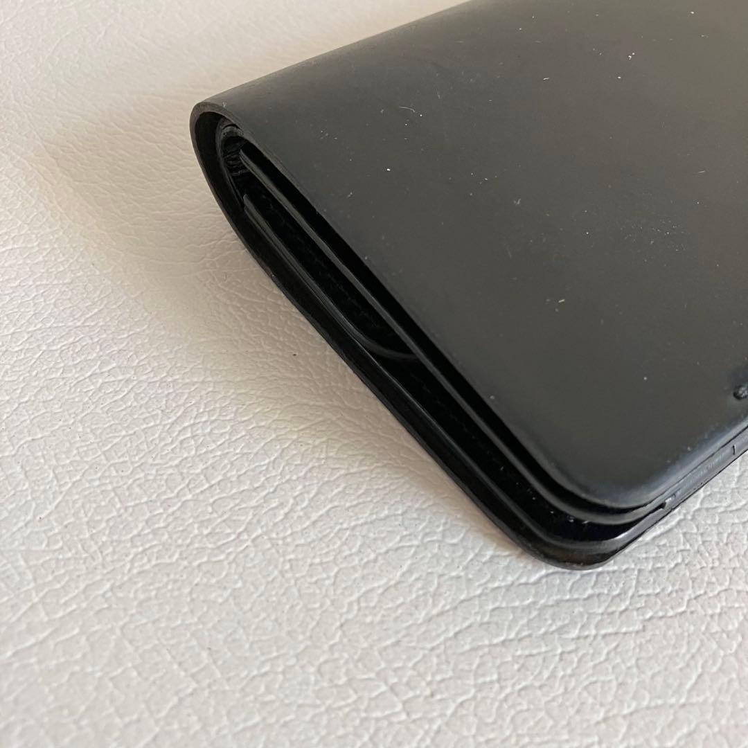 forme Post Wallet コードバン 2つ折り財布 flp-30 黒
