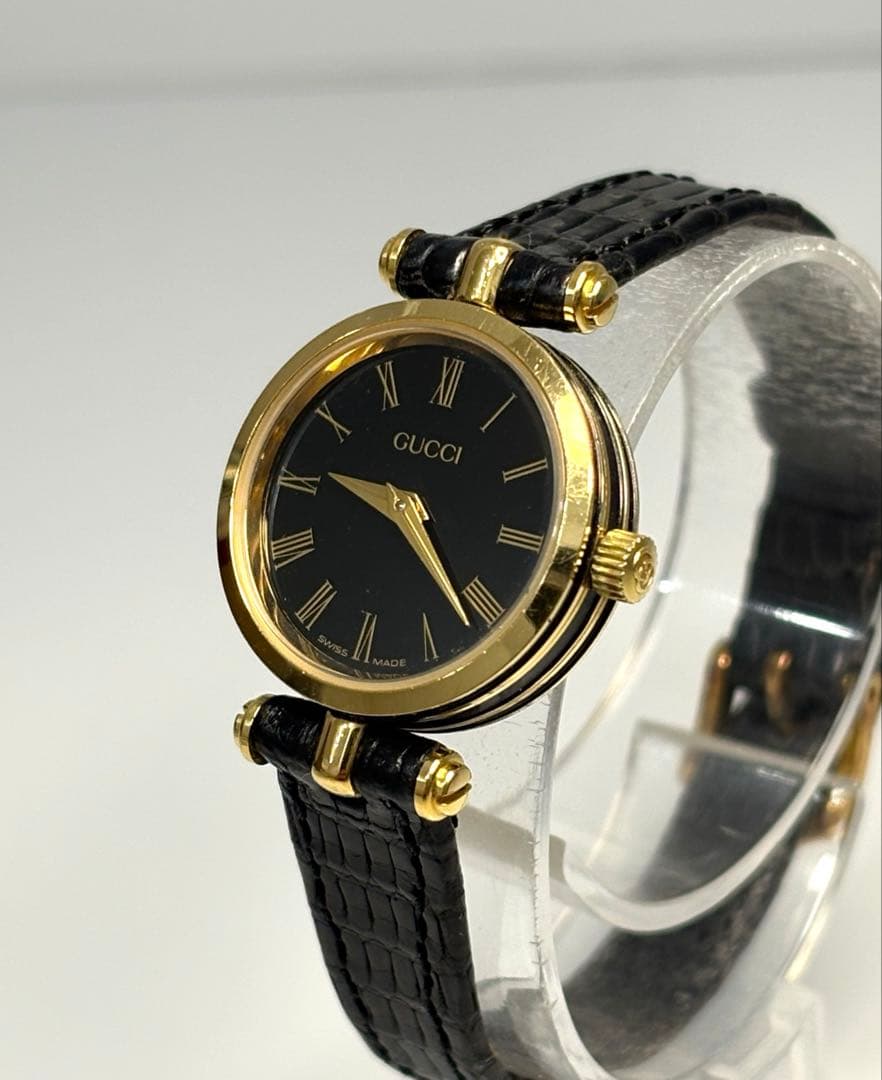 【新品電池】GUCCI グッチ シェリーライン レディース ヴィンテージ腕時計