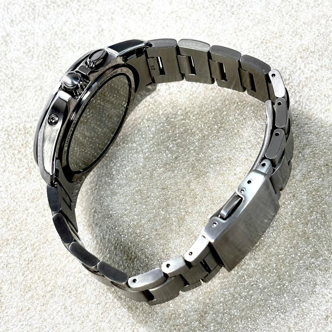 SEIKO ソーラー電波 ブライツ 7B24-0AW0 チタニウム製 海外モデル