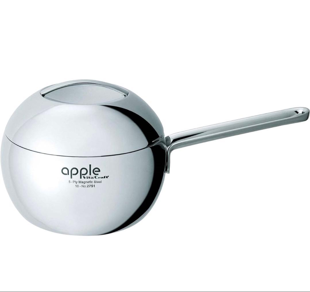新品 ビタクラフト アップル 片手ナベ1.9L No.2751