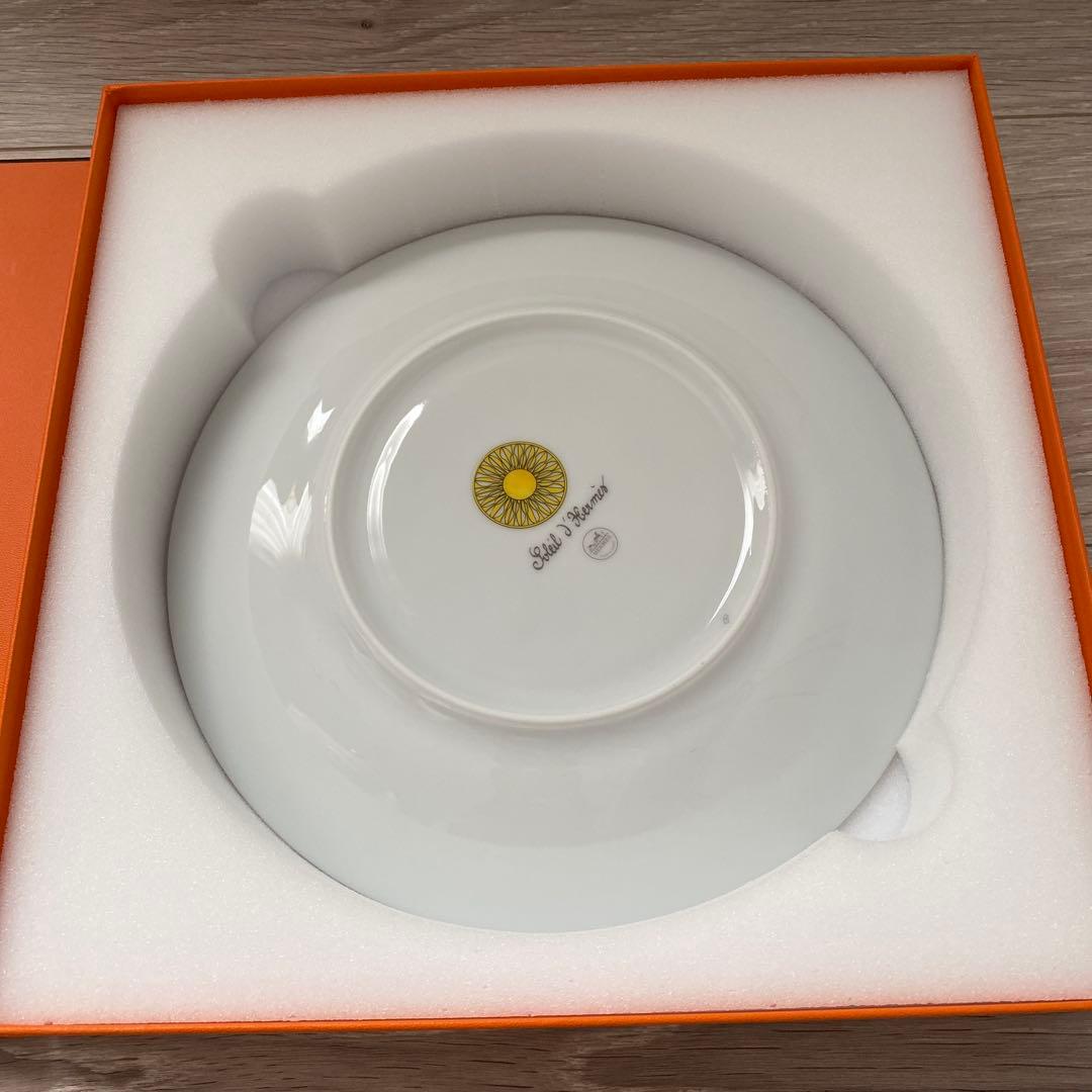 エルメス　ソレイユ　デザートプレート　新品未使用