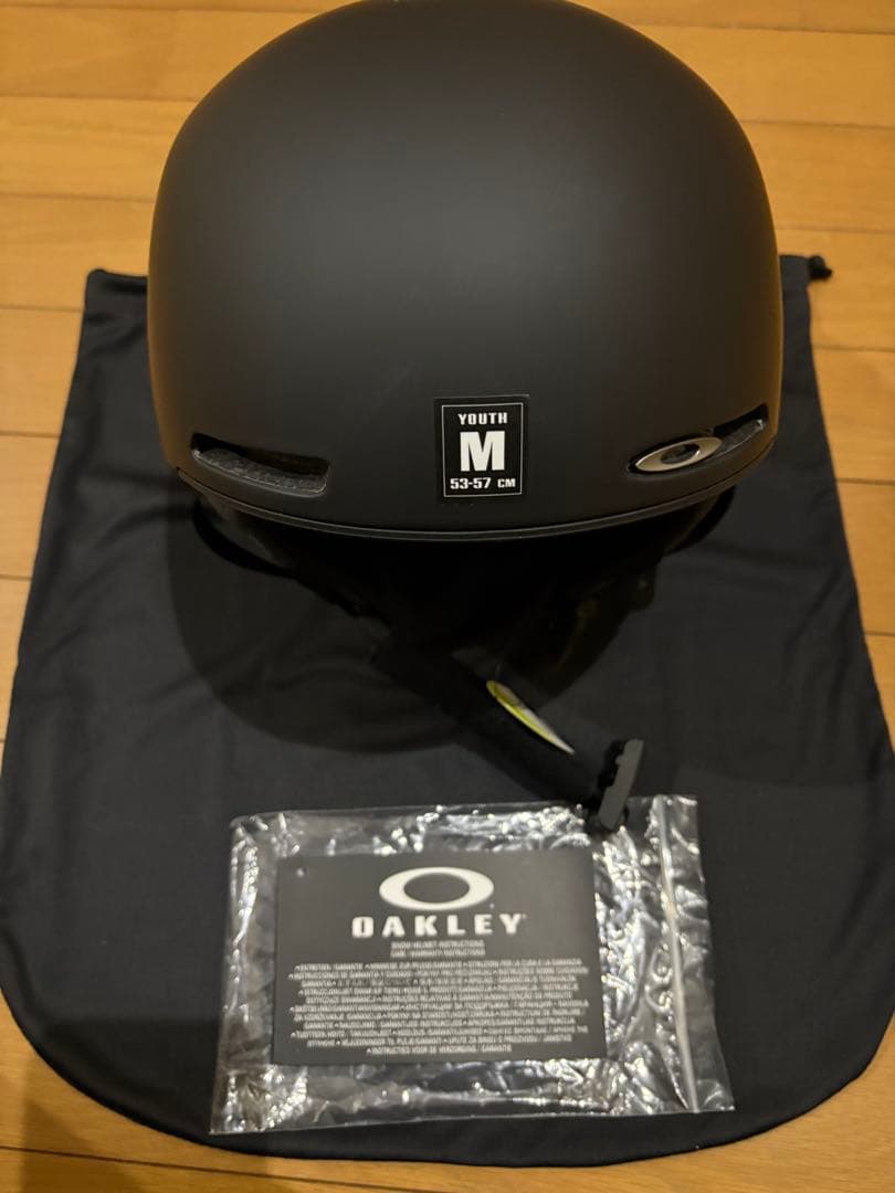 OAKLEY マットブラック ヘルメット Mサイズ