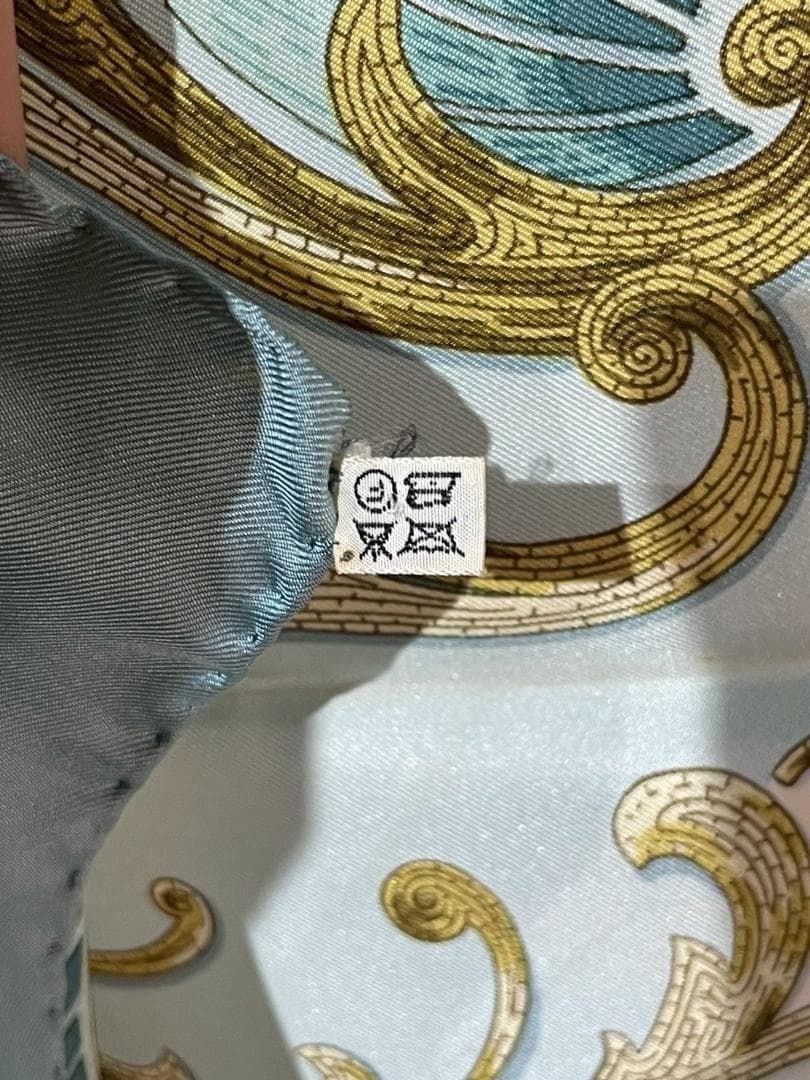 エルメス カレ90 シルクスカーフ トルコの馬 Cheval Turc