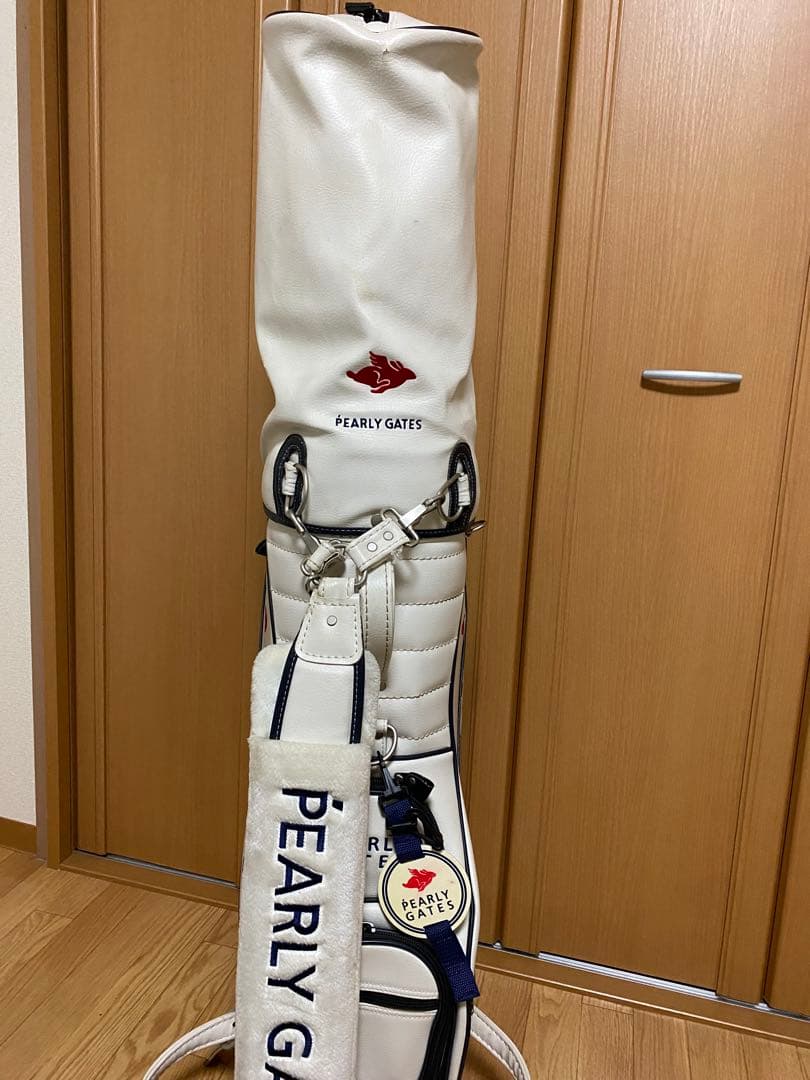 PEARLY GATES キャディバッグ ホワイト