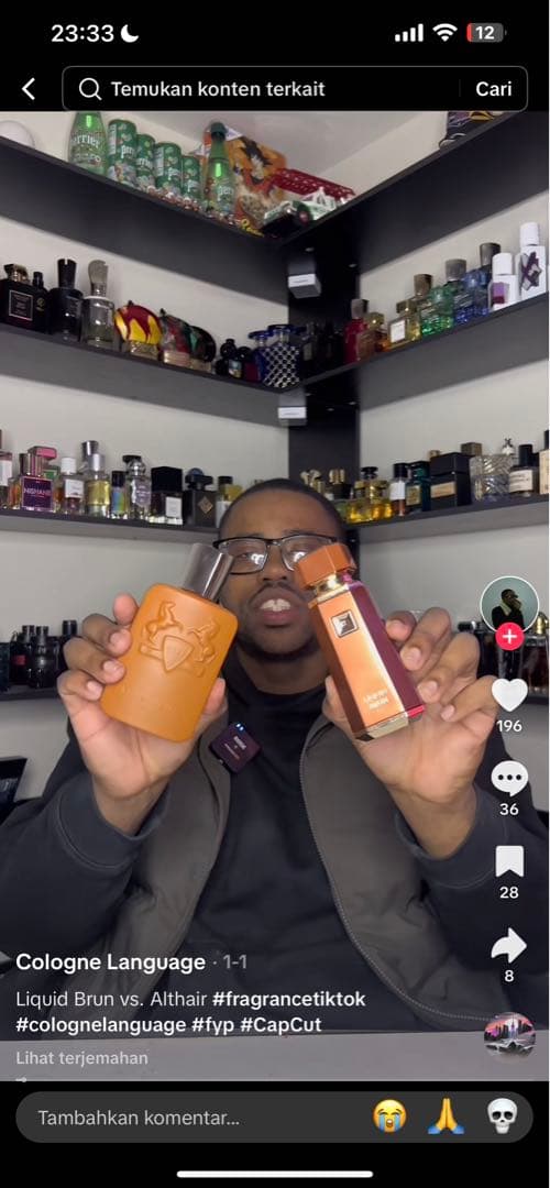 香水(男性用) French Avenue LIQUID BRUN 100ml