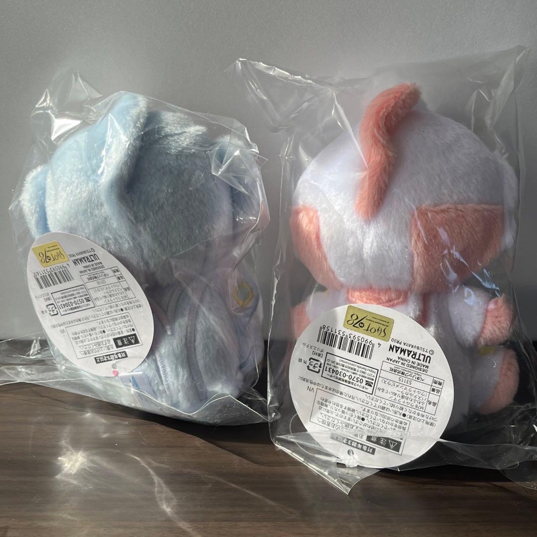 ふわふわお座りぬいぐるみ ウルトラマンメビウス ウルトラマンヒカリ