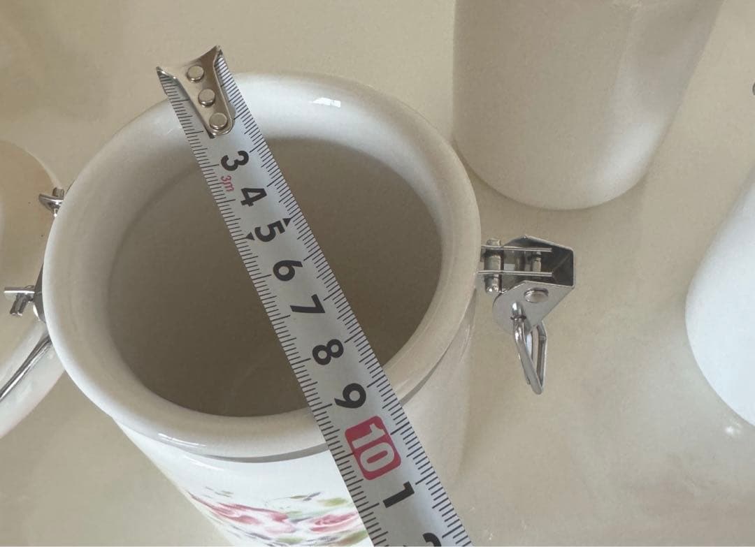 イマンオデット密封瓶３個セット陶器