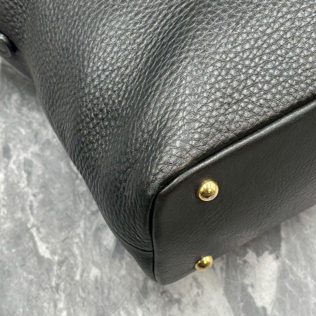 美品】Beato Rosso ベアートロッソ 2way レザー トートバッグ 黒