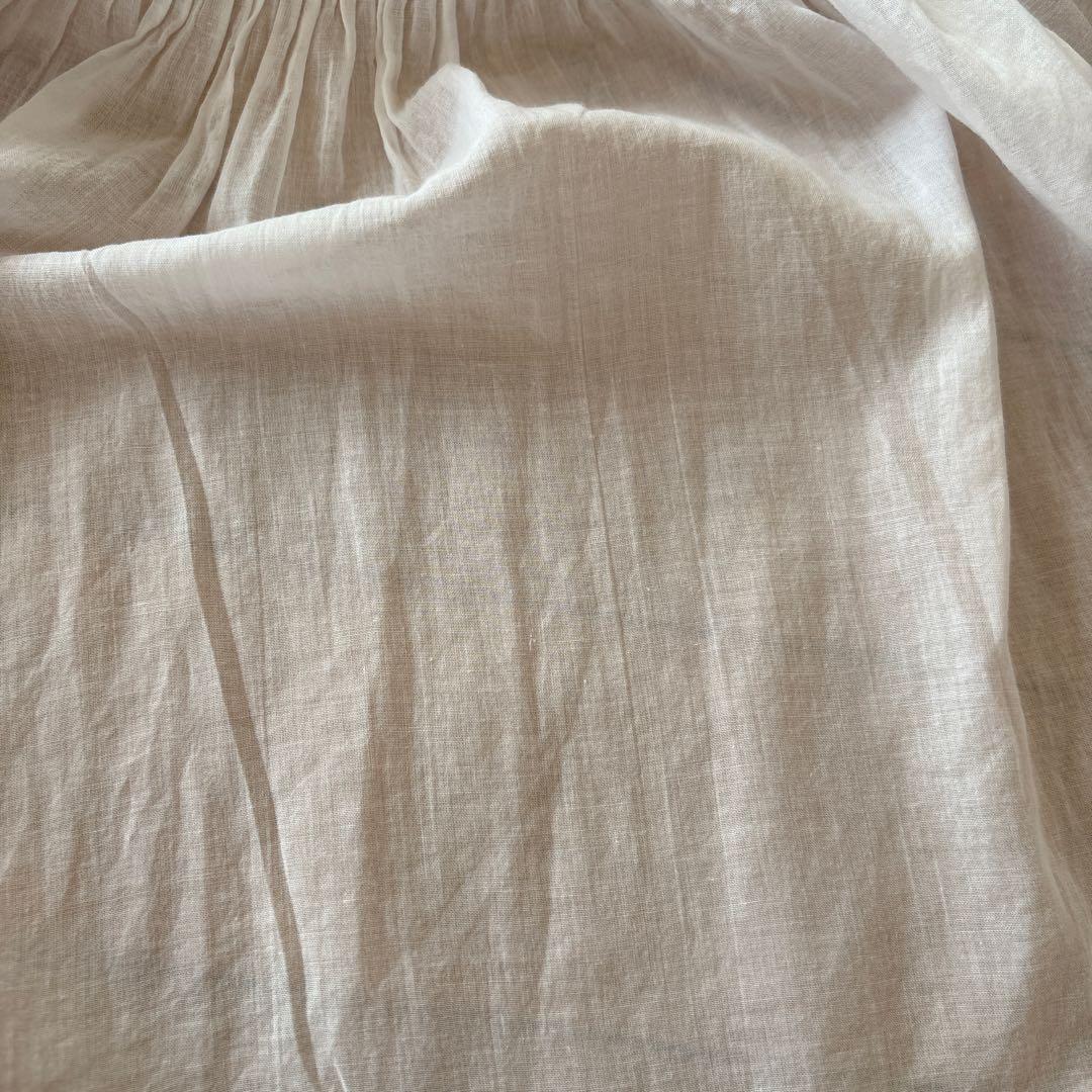 A*a様 maison de soil ミニピンタッククルーネックシャツ