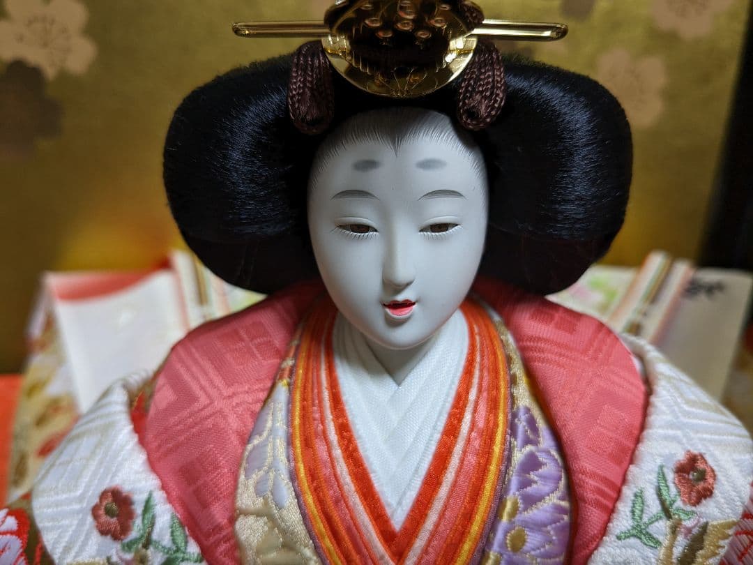 雛人形 有織 極上本仕立 京都白川流 峰 明作