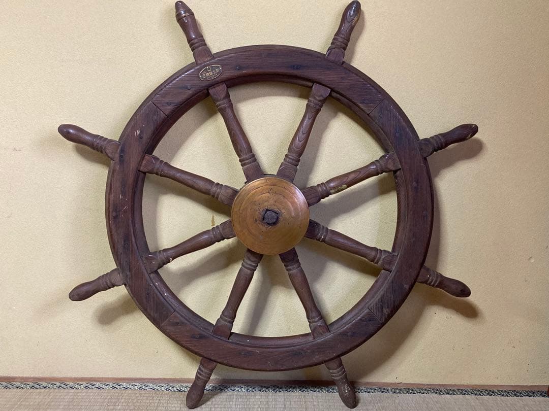 舵輪 ラット 船 船舶 No.3