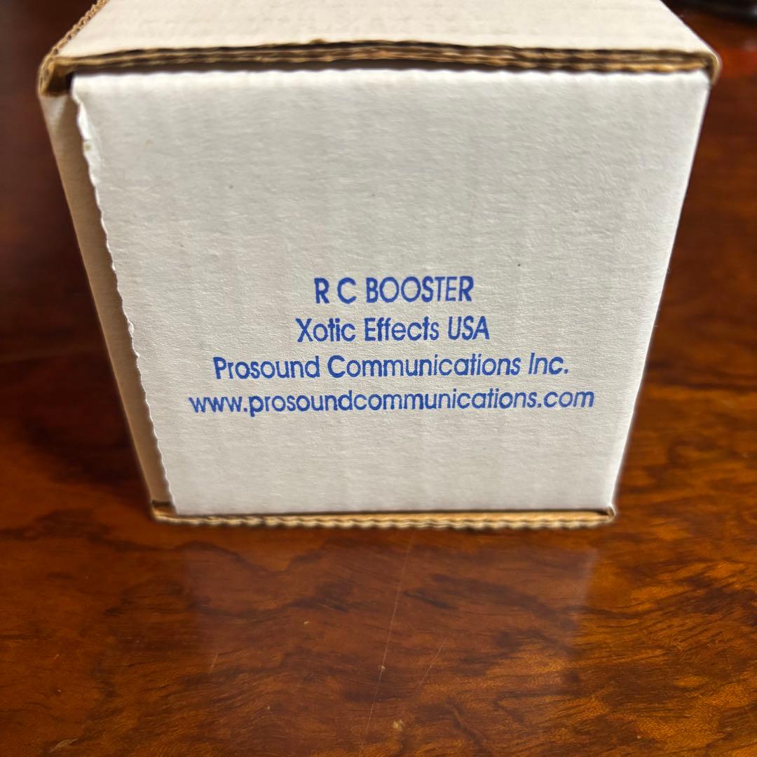 レア美品　Xotic RC BOOSTER エキゾティック　ブースター