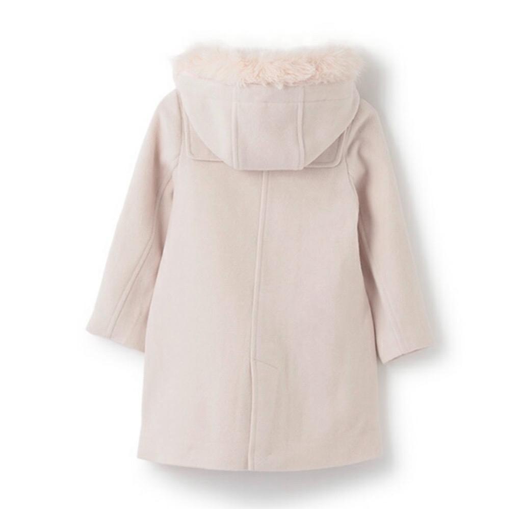 メゾピアノ 24AW フェイクファーダッフルコート