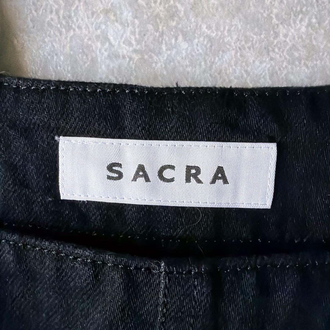 未使用級 サクラ SACRA ヴィンテージ デニム サロペット オーバーオール